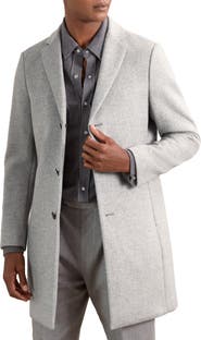 Reiss Gable Wool Blend Overcoat