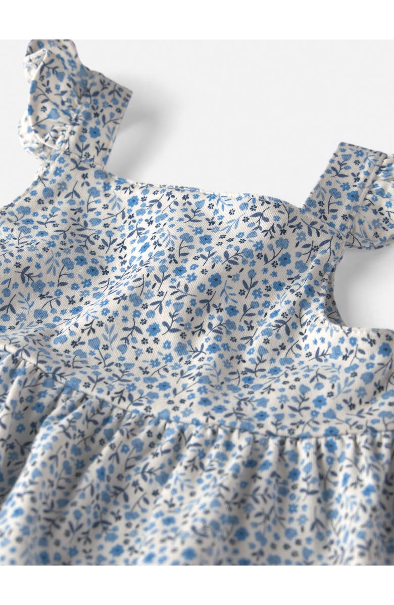 Little Planet Floral Print Sundress & Bloomers Set, Alternate, color, Blue Floral