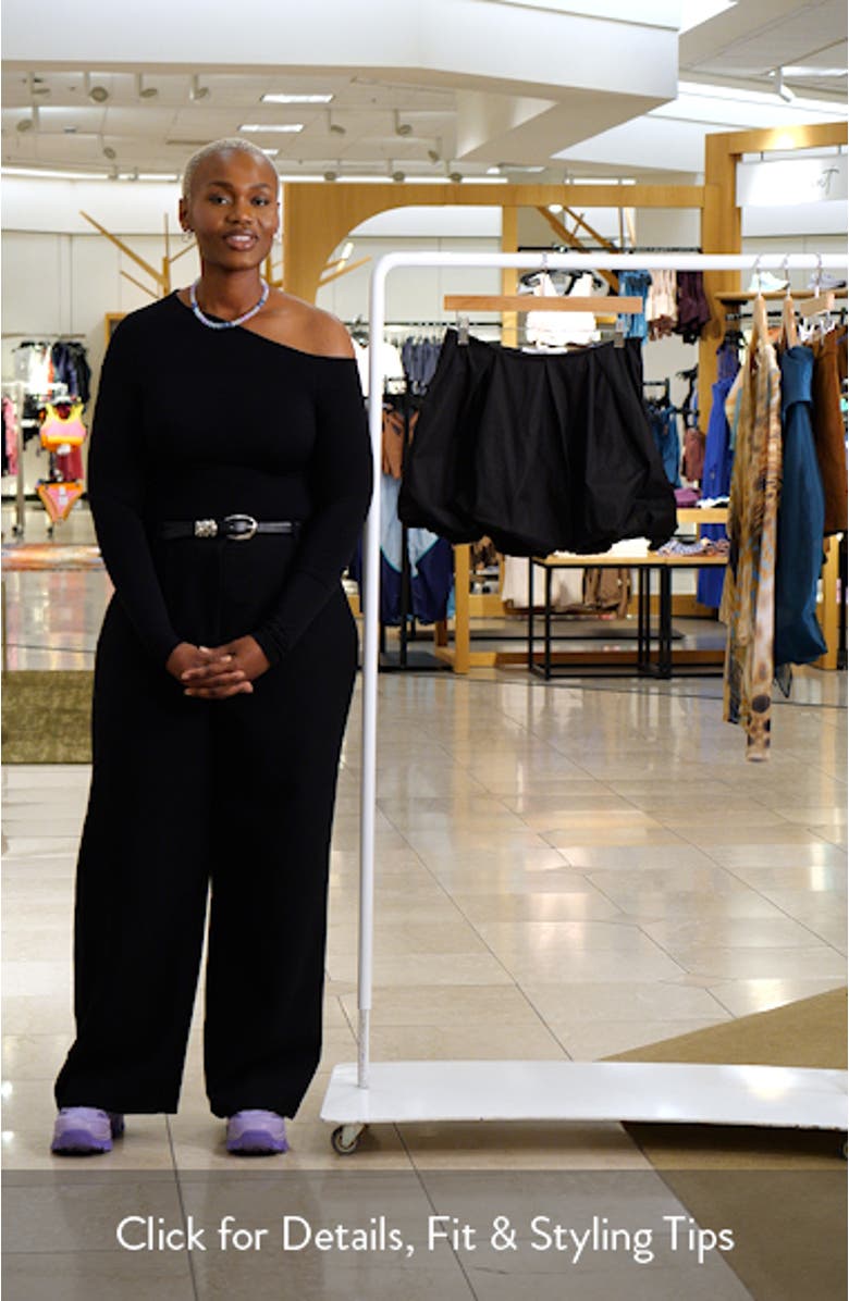 Cotton Bubble Miniskirt, sales video thumbnail