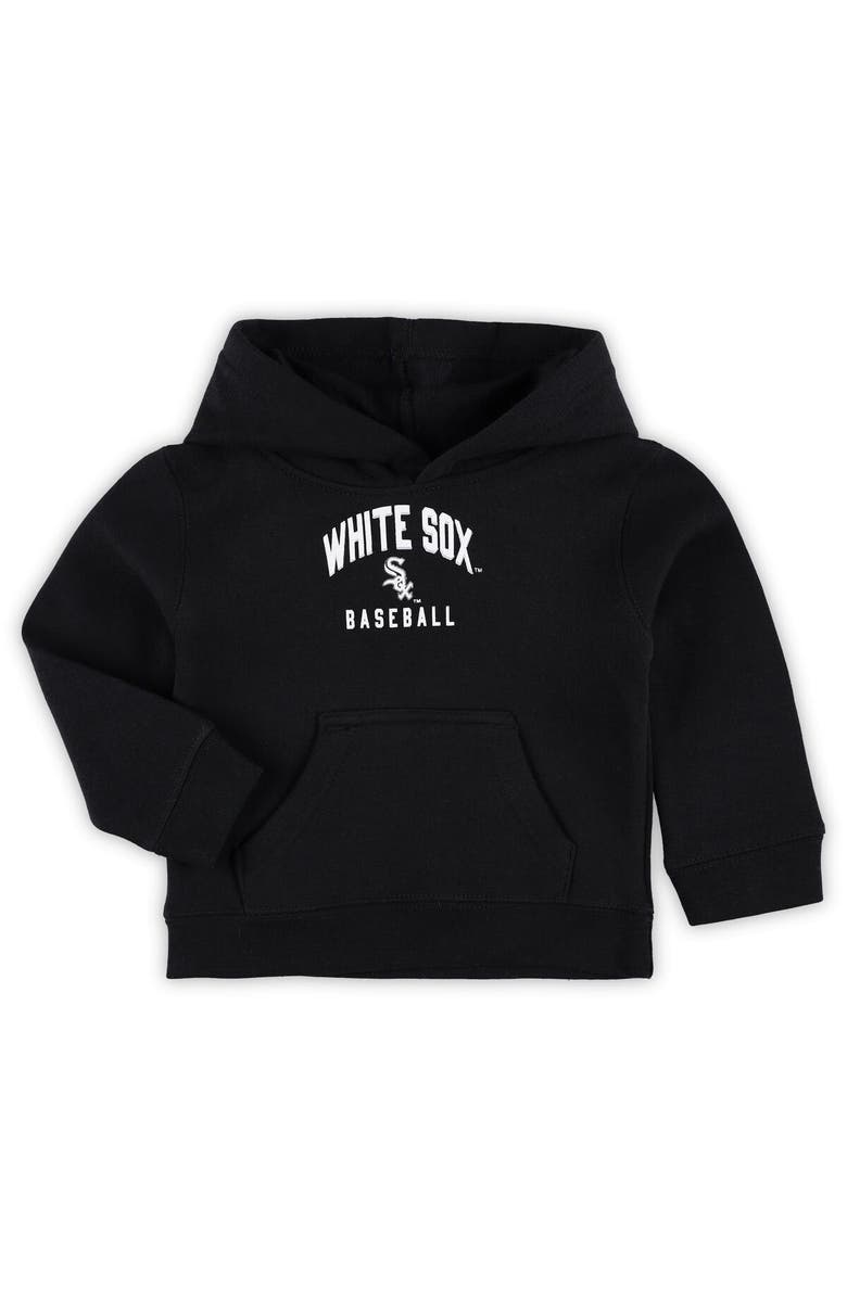 Outerstuff Infant Black/Heather Gray Chicago White Sox Play by Play Pullover Hoodie & Pants Set, Alternate, color, Black