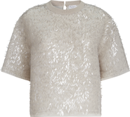 Brunello Cucinelli Dazzling embroidery T-shirt