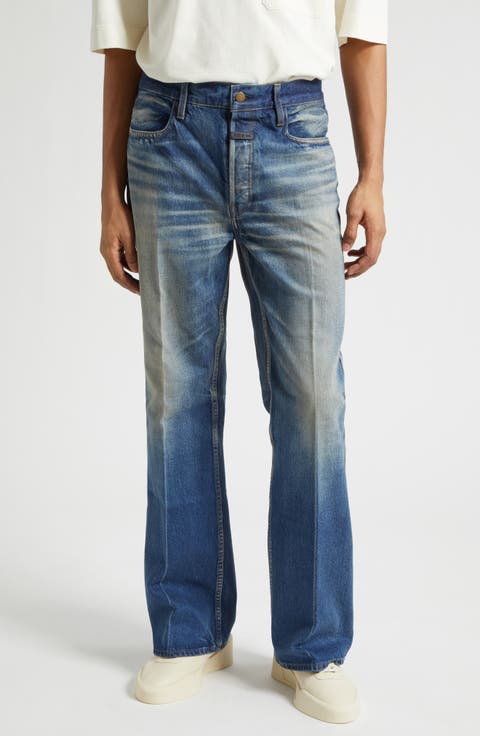 70s Relaxed Bootcut Jeans (Mid Indigo)
