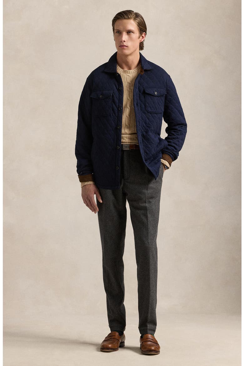Cotton Quilted Jacket, Alternate, color, AVIATOR NAVY