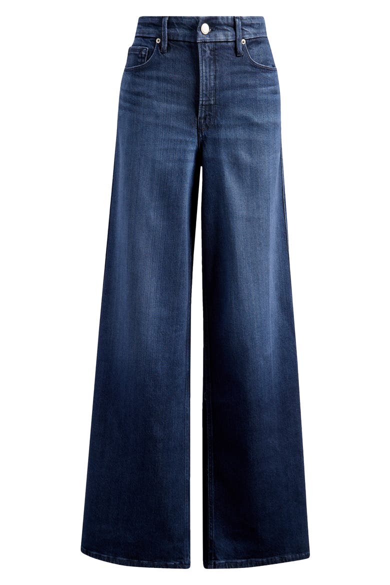 Good Skate High Waist Wide Leg Jeans, Alternate, color, INDIGO516