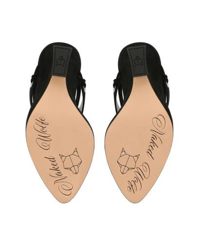 Naked Wolfe Rampage Wedge, Alternate, color, Black Suede