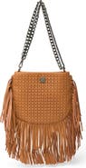 THINK ROYLN Free Spirit Fringe Saddle Bag