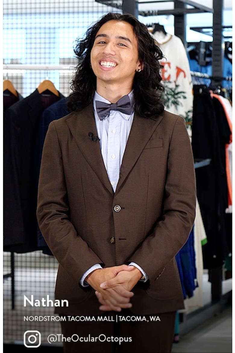 The Monte Bello Interlocked Silk Pre-Tied Bow Tie video