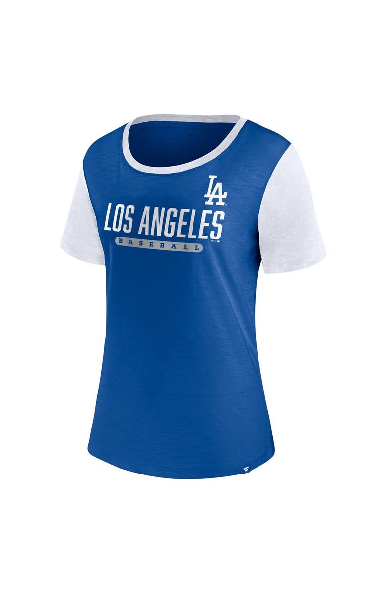 FANATICS Women's Fanatics Branded Royal Los Angeles Dodgers Mound T-Shirt, Alternate, color, Royal