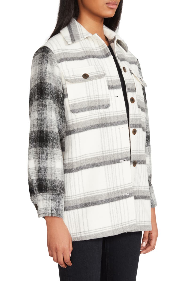 BB Dakota by Steve Madden Plaid Shacket, Alternate, color, 