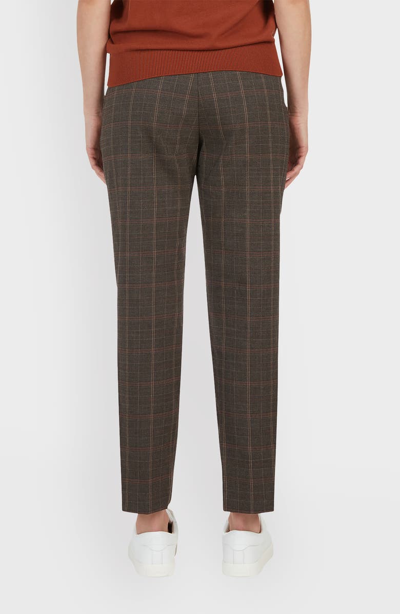 matty m. Broome Ankle Crop Pants, Alternate, color, Rust