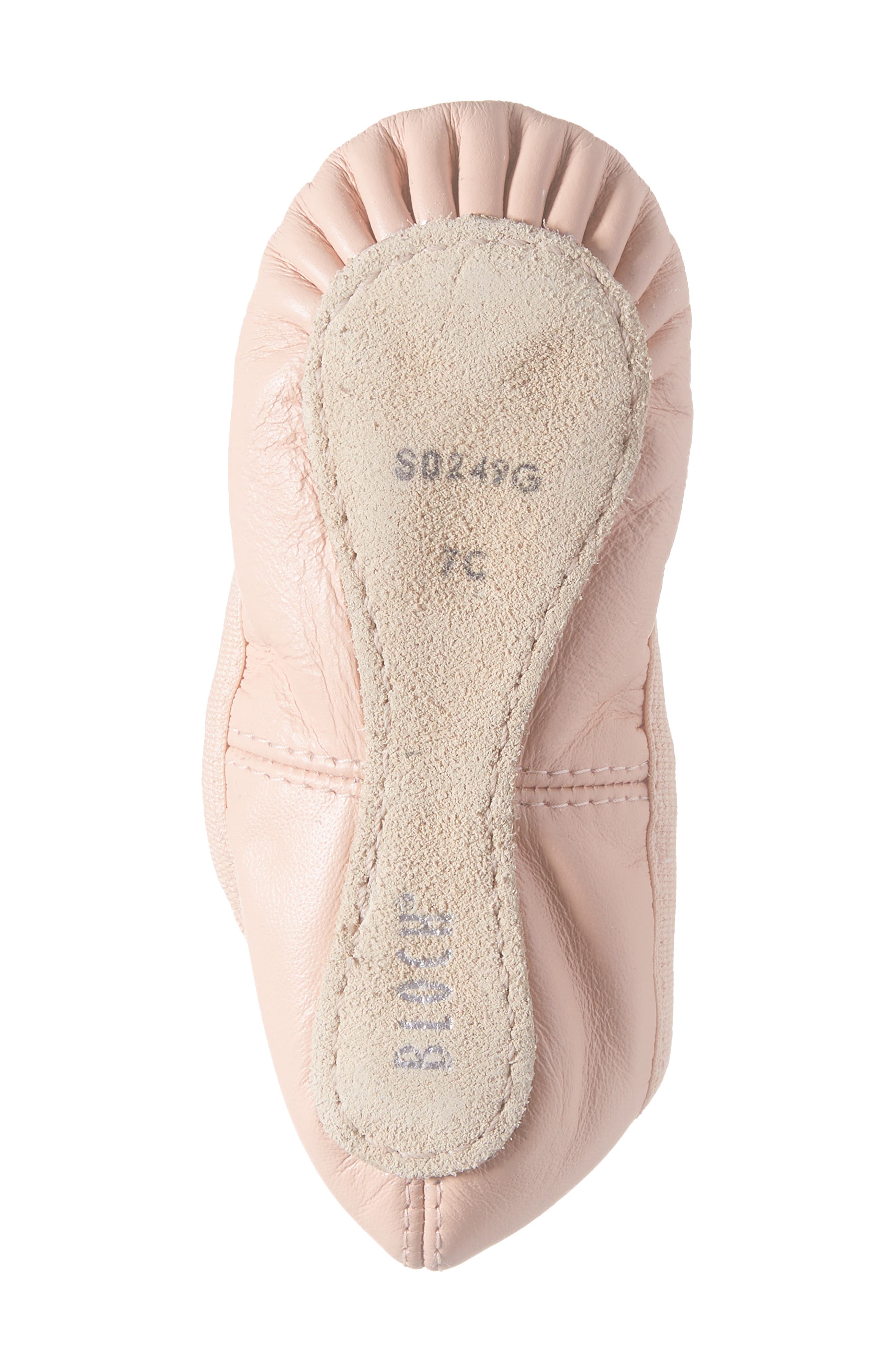 Bloch Giselle Leather Ballet Shoe, Alternate, color, 