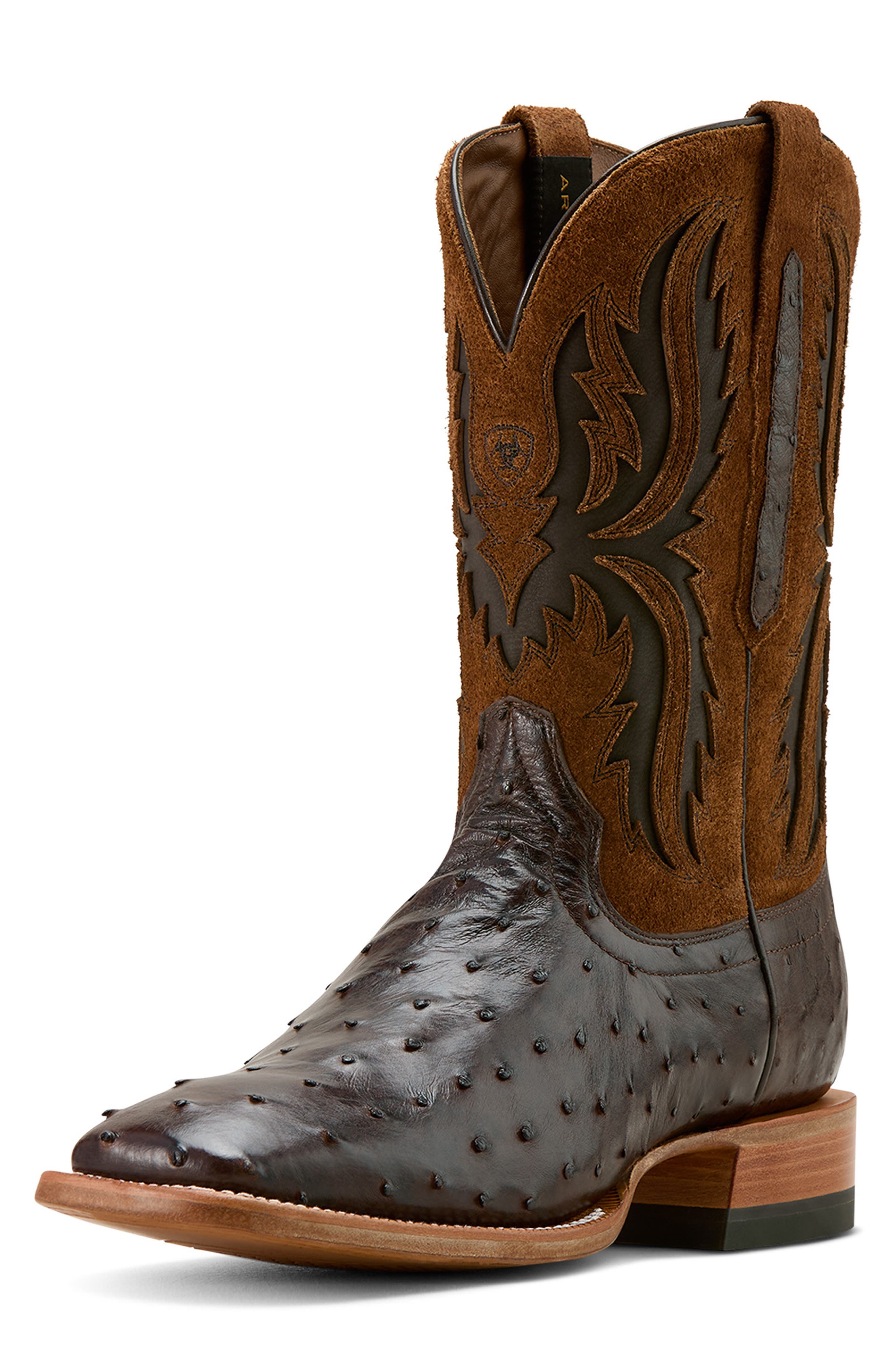 Ariat Drifter Espresso Western Boot, Alternate, color, Brown