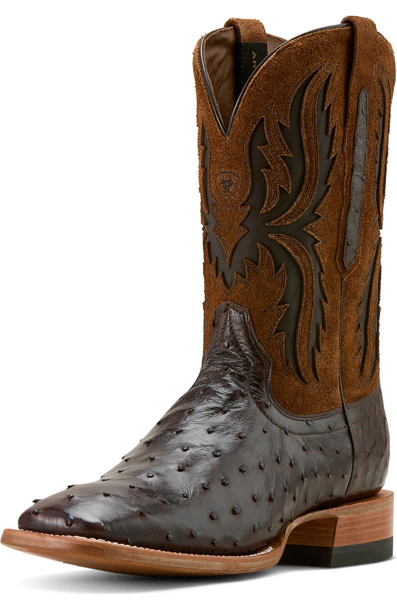 Ariat Drifter Espresso Western Boot, Alternate, color, Brown
