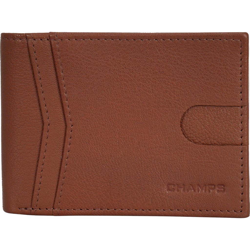 CHAMPS CHAMPS BIFOLD WALLET WITH MONEY CLIP