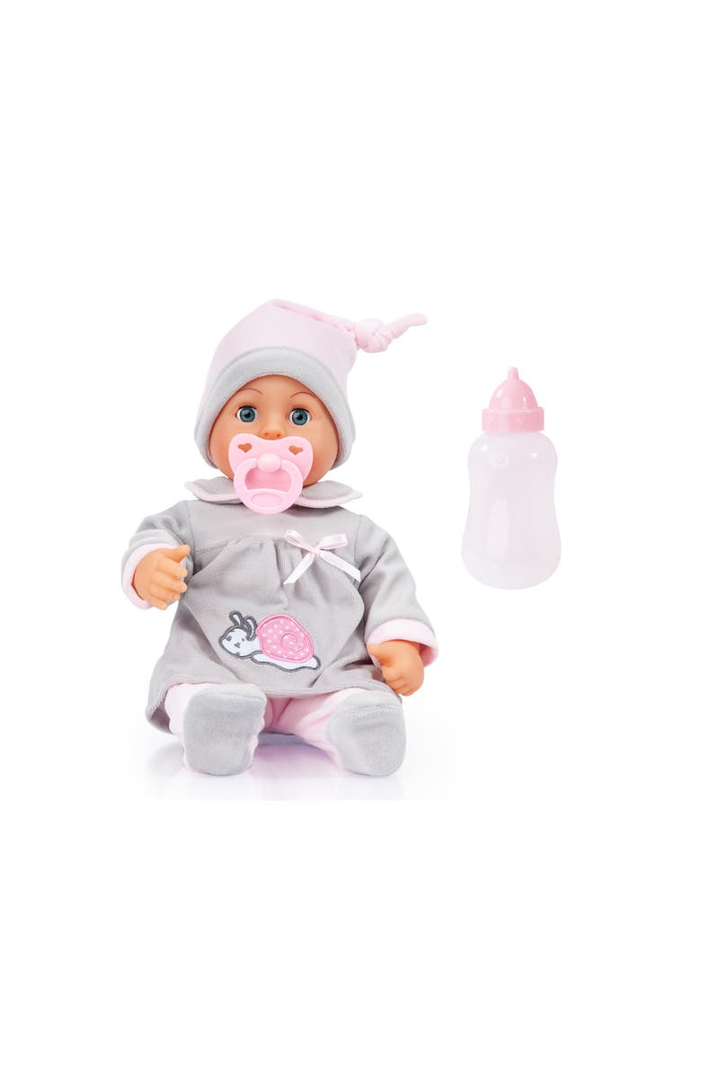 Bayer Design First Words 15 Inch Baby Doll, Main, color, Multicolored