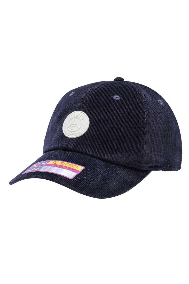 Men's Navy Paris Saint-Germain Casuals Classic Adjustable Hat, Main, color, Navy