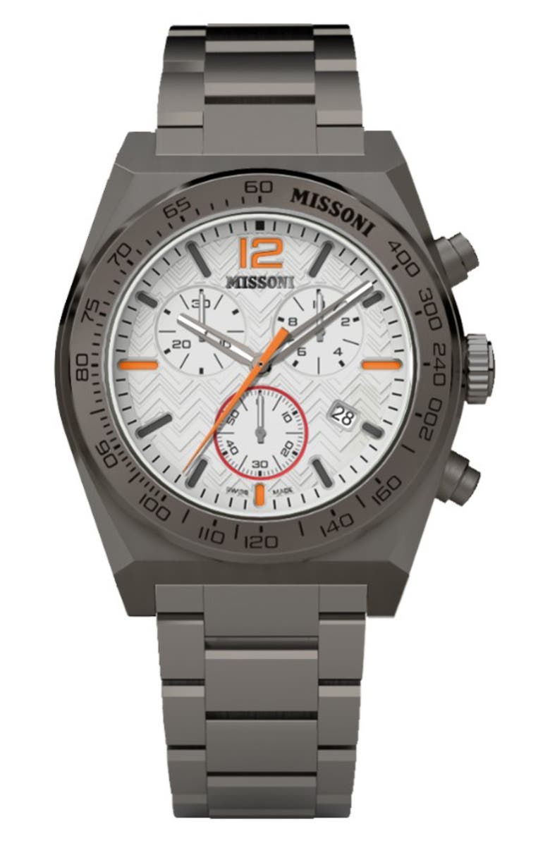 Missoni M331 Chronograph Bracelet Watch, 44.5mm, Main, color, 
