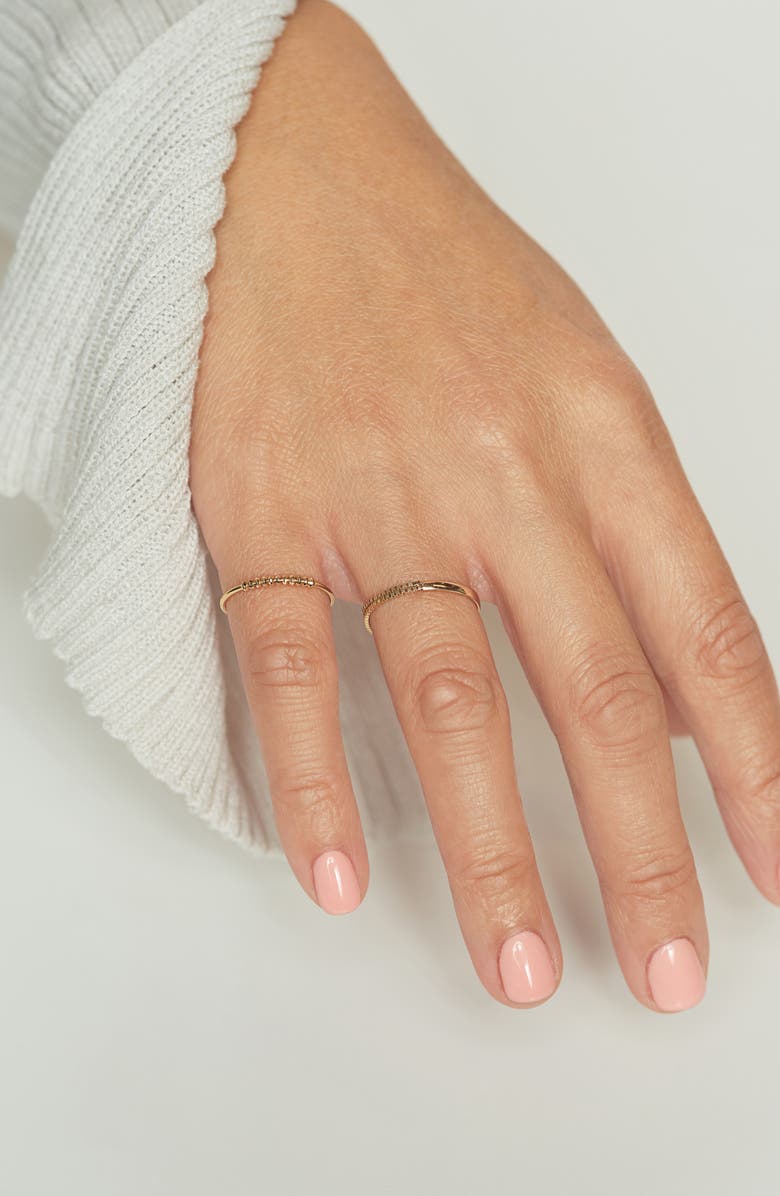 Poppy Finch Double Box Chain Band Ring, Alternate, color, Yellow Gold