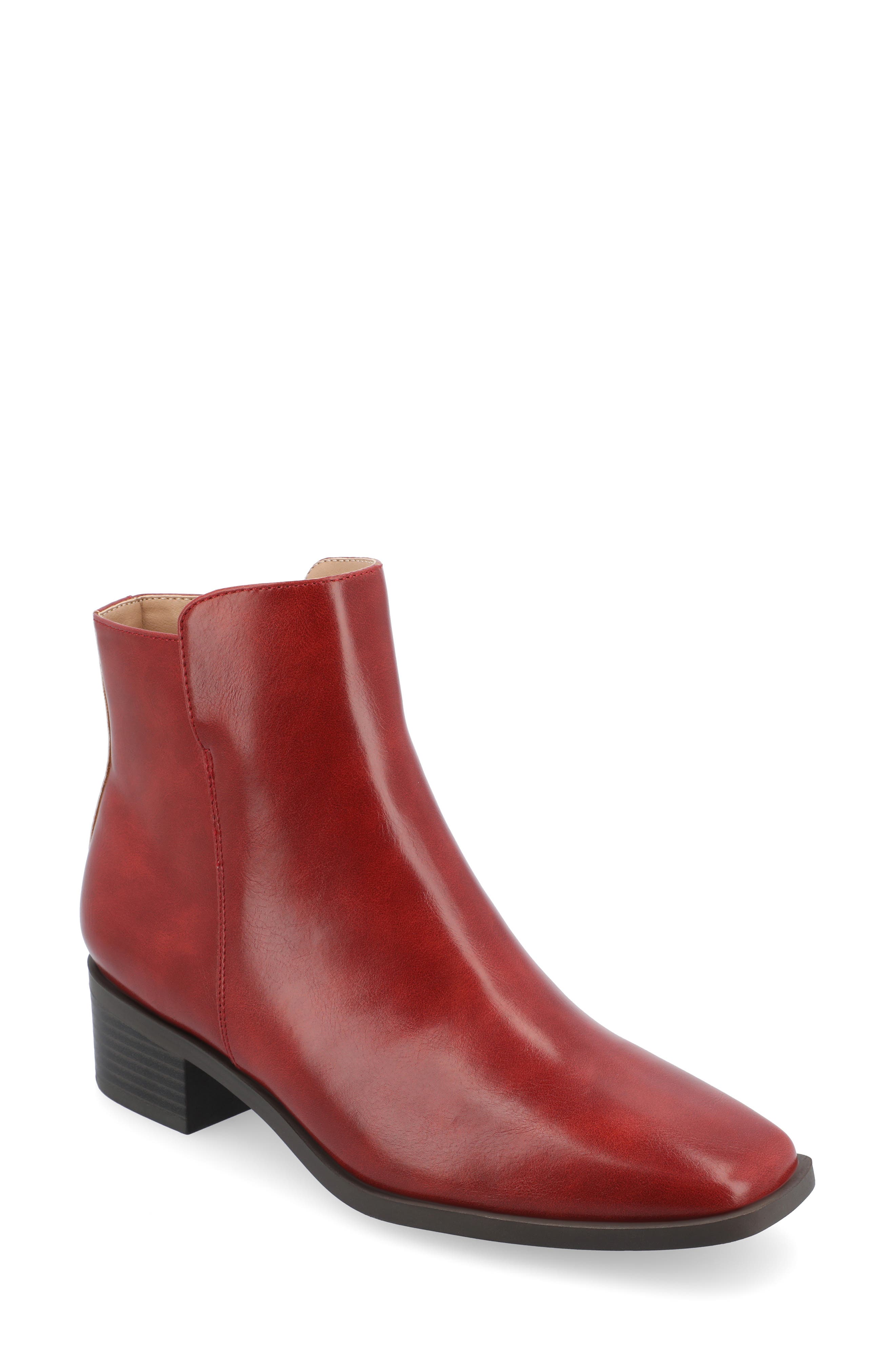 Capri Bootie, Main, color, RED