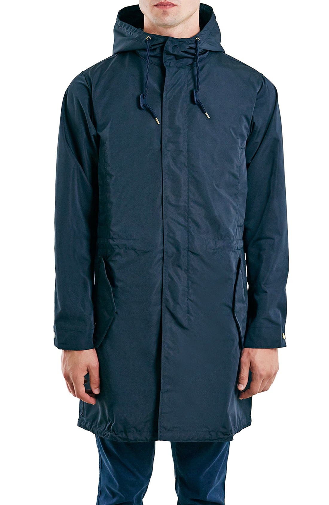 Topman Oversized Fishtail Parka (Men) | Nordstrom