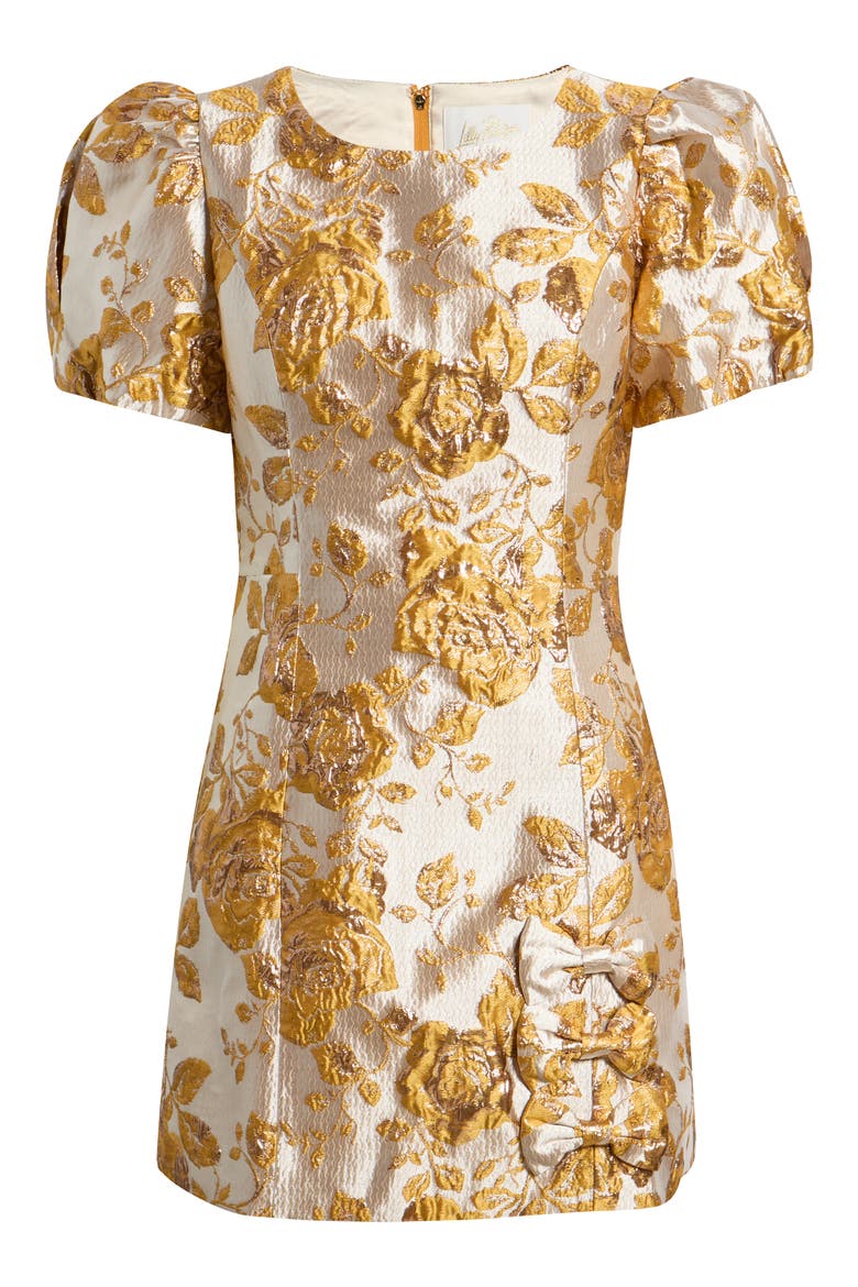 Lala Skirted Romper, Main, color, BEGONIA GOLD IN FULL BLOOM