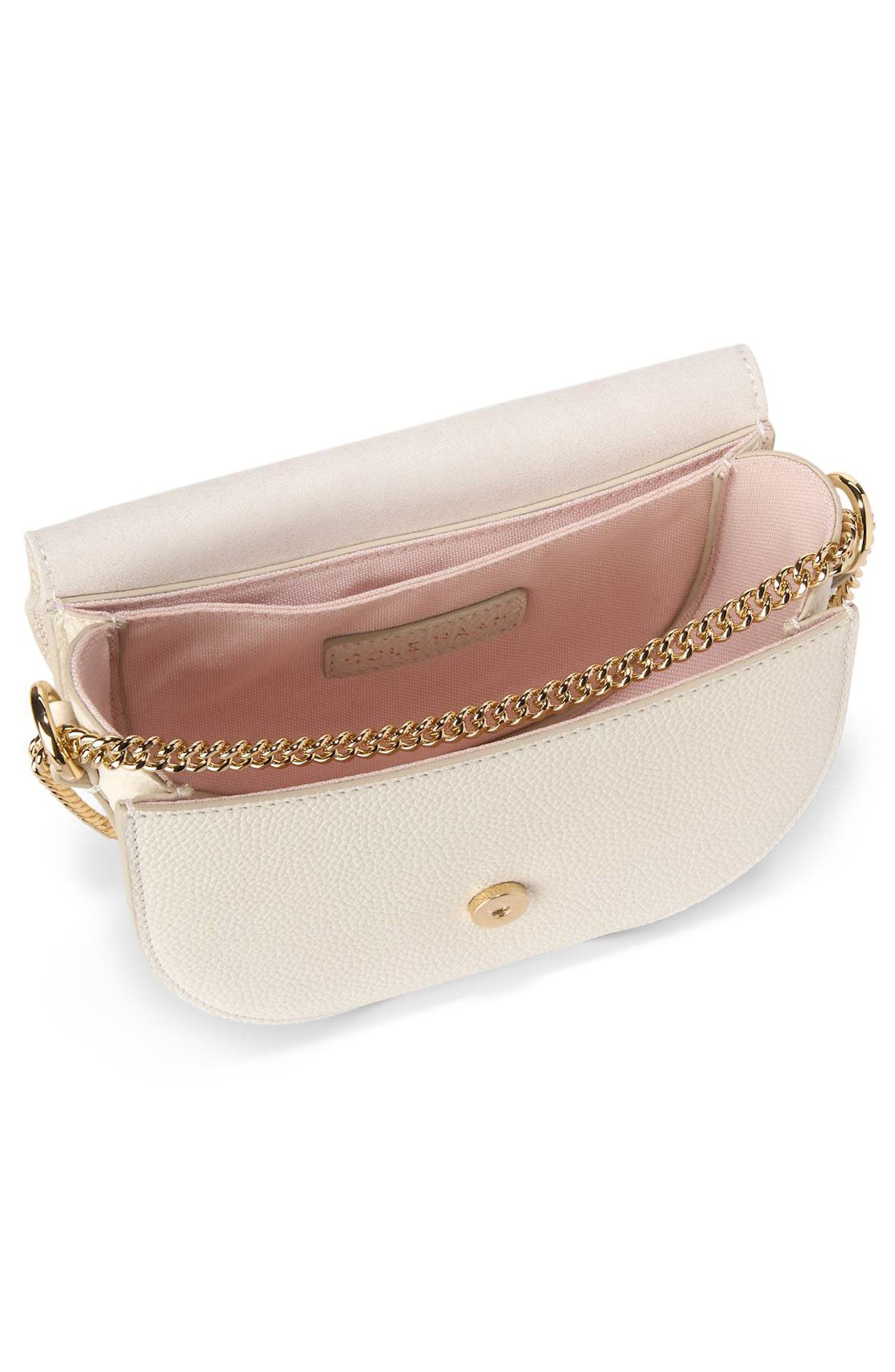 Cole Haan Evie Chain Saddle Crossbody Bag, Alternate, color, 