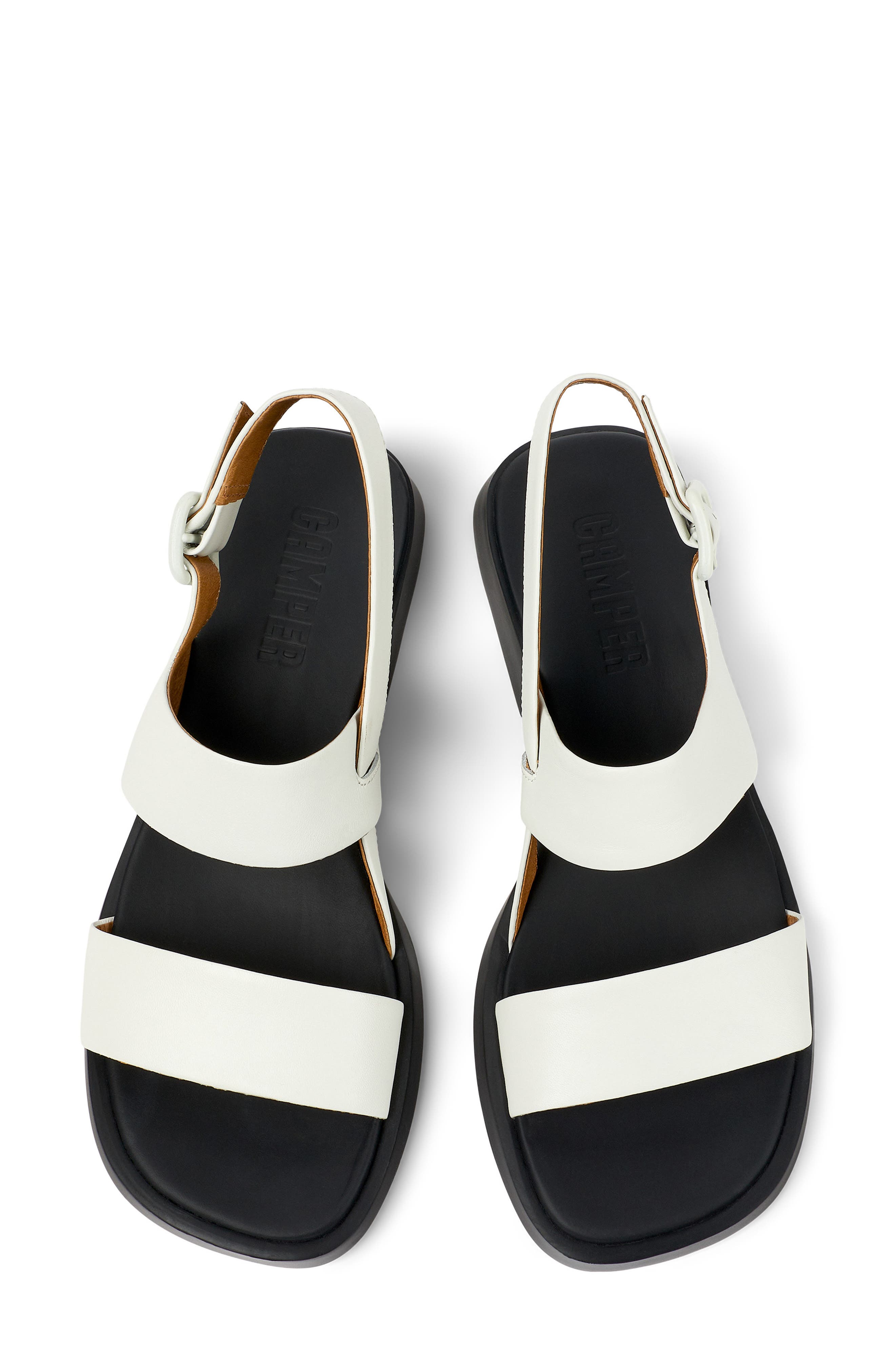 Dana Sandal, Alternate, color, WHITE NATURAL