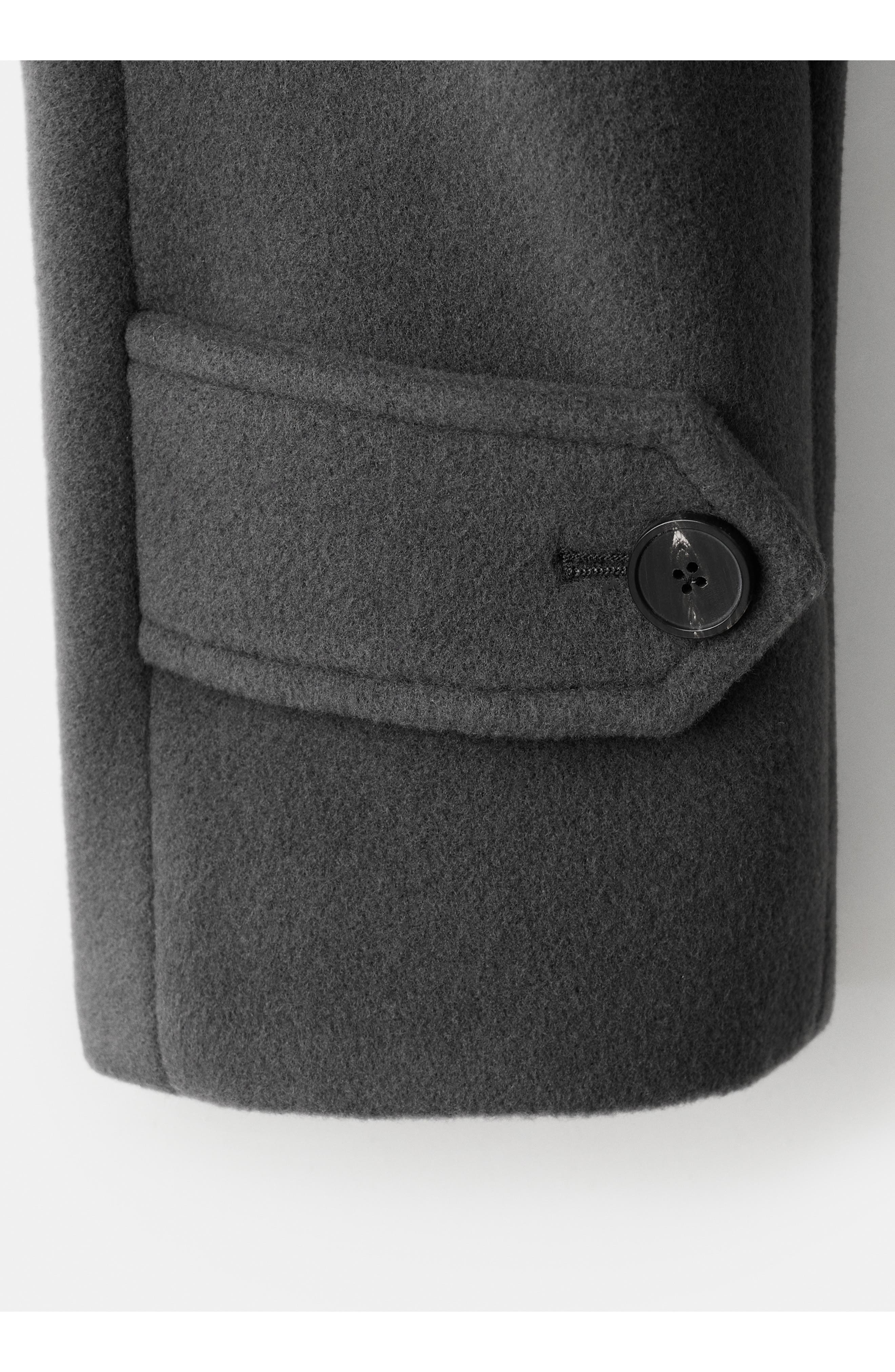 Belted Virgin Wool Blend Coat - image 2