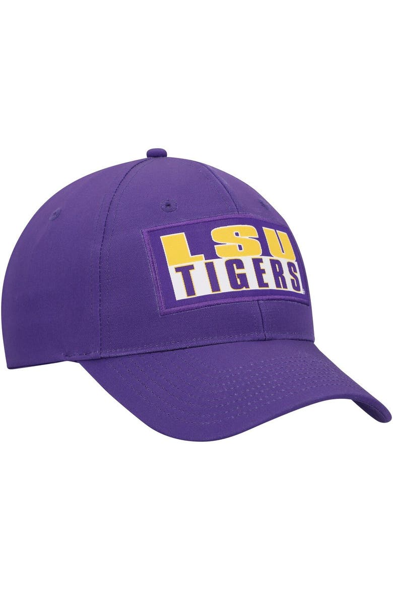 Men's Colosseum  Purple LSU Tigers Positraction Snapback Hat, Alternate, color, Purple
