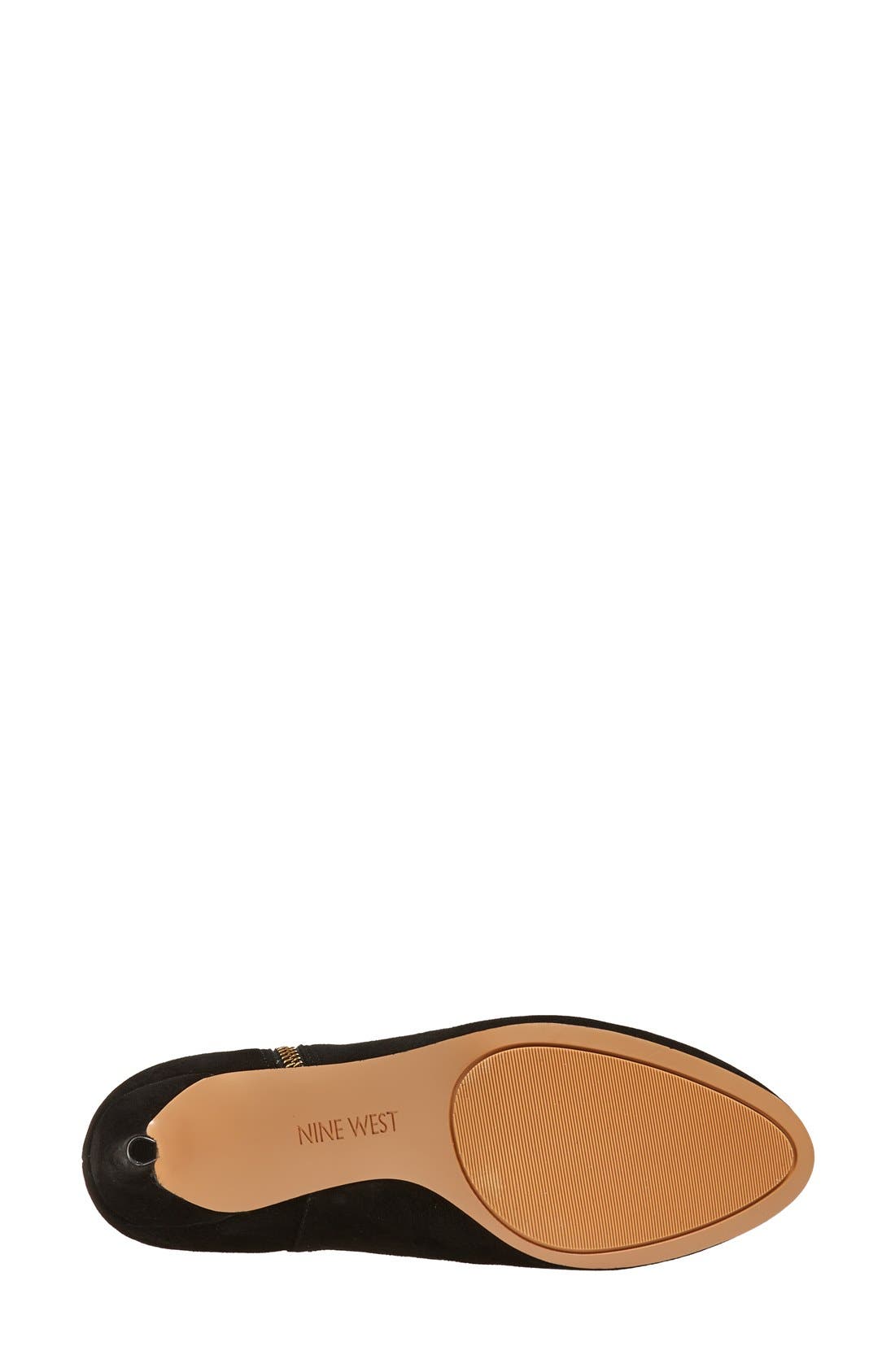 'Vintage' Tall Boot, Alternate, color, BLACK SUEDE