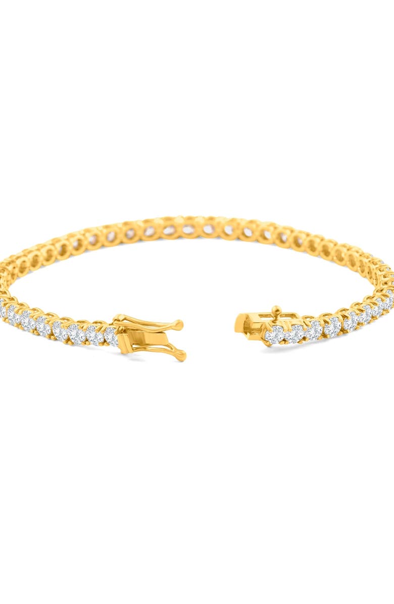 Bliss Diamond 8.00Ct Diamond Tennis Bracelet 14k Gold Lab Grown 7", Alternate, color, 14K Yellow Gold