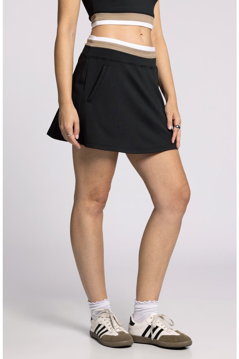 Wendy Skort, Alternate, color, BLACK