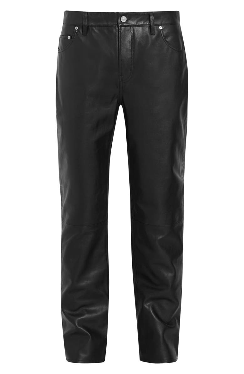 AllSaints Lynch Leather Pants, Alternate, color, 