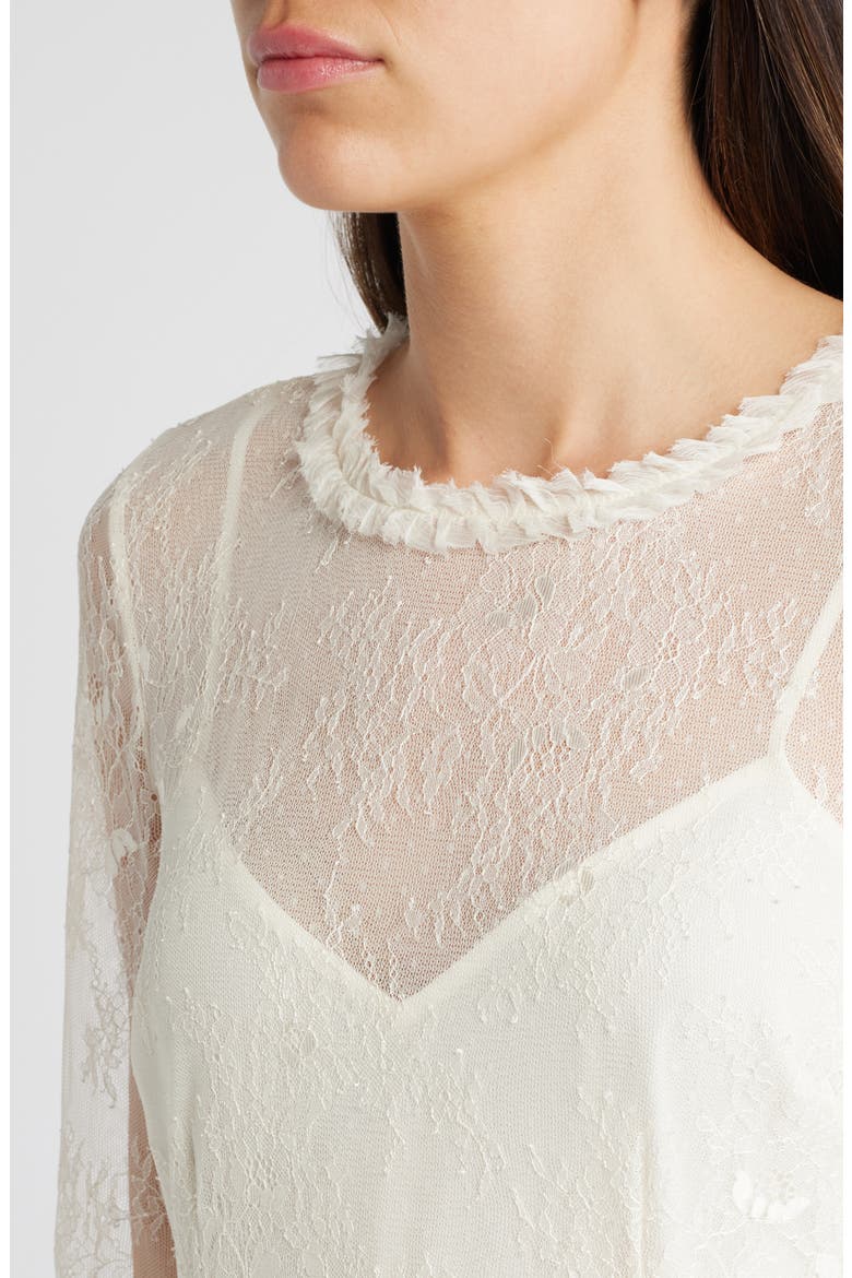 lace high neck long sleeve tiered mini dress Hellymoon Women Elagant White Lace Graduation Dress High Neck Corset Short  Homecoming Dress