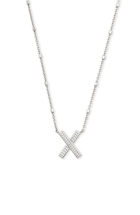 Initial Pendant Necklace