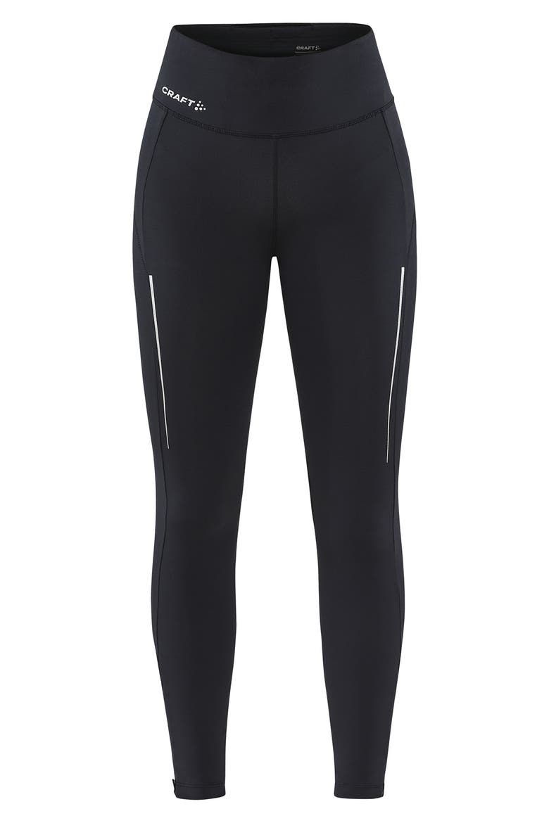 Advance Essence Running Tights, Alternate, color, BLACK