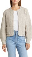 Wit & Wisdom Marled Blouson Sleeve Cardigan