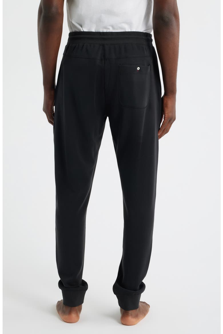 Pajama Joggers, Alternate, color, BLACK