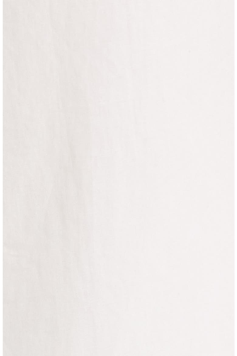 The Serene Eyelet Trim Cotton Minidress, Alternate, color, WHITE