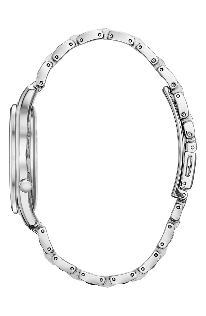 Citizen Captain Marvel Eco-Drive Crystal Embellished Bracelet Watch, 37mm, Alternate, color, 