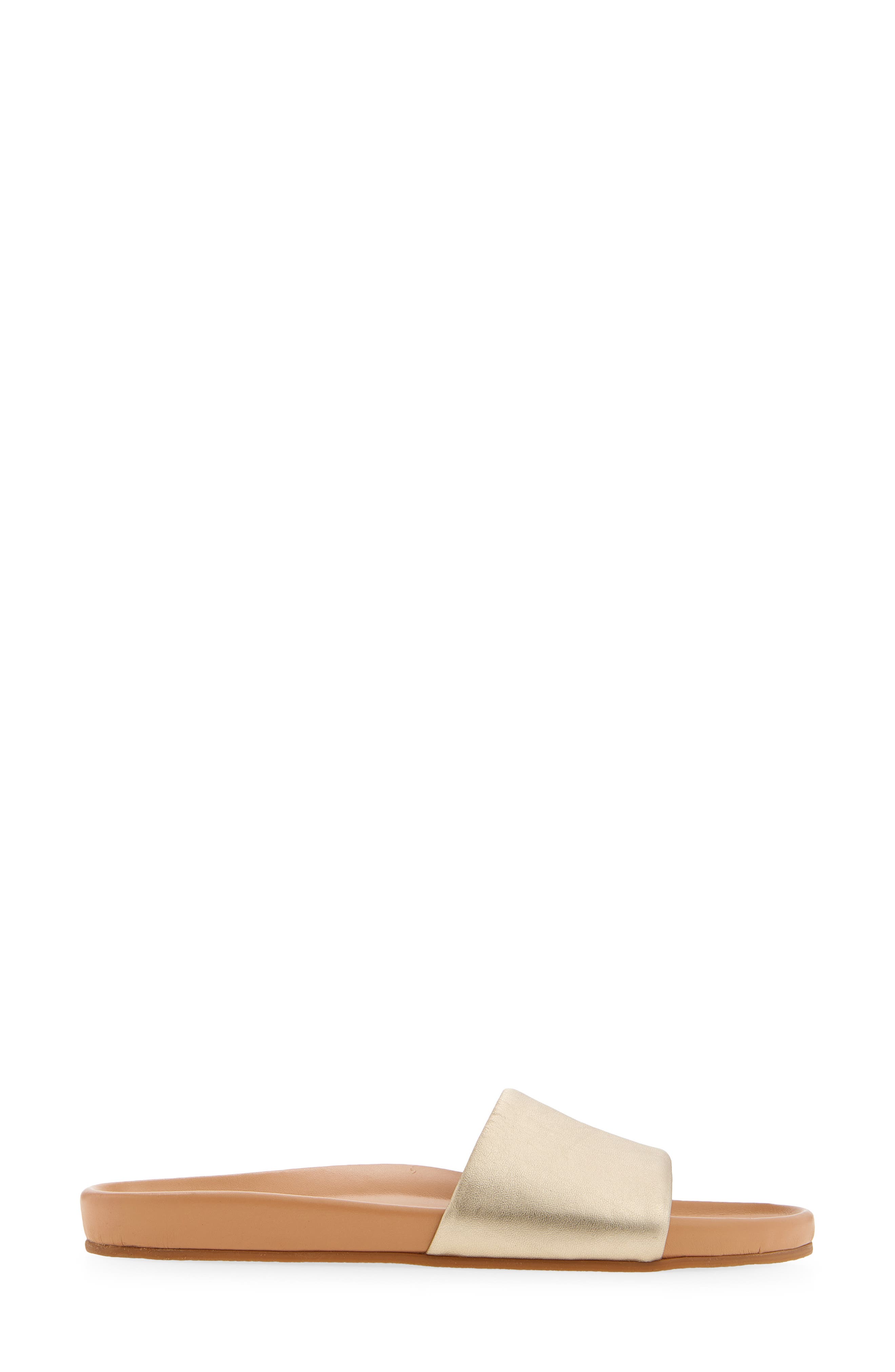 Beek Gallito Slide Sandal, Alternate, color, Platinum/ Beach