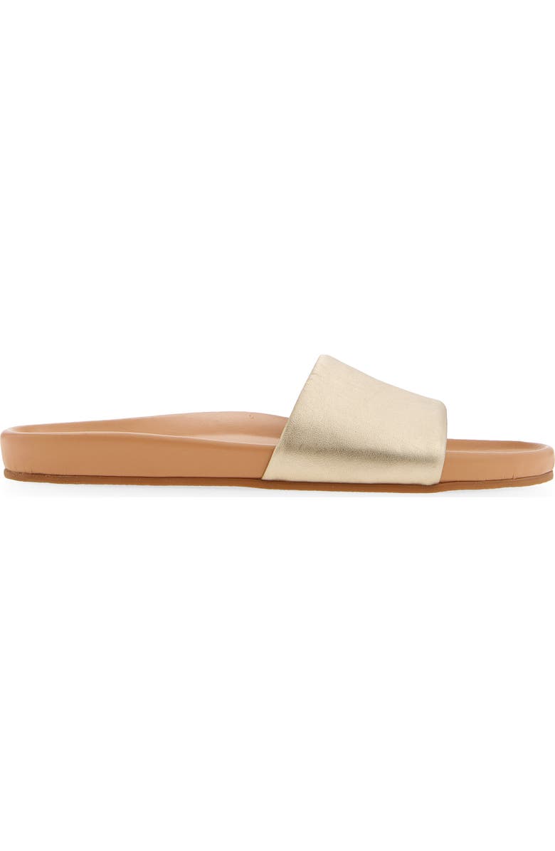 Beek Gallito Slide Sandal, Alternate, color, Platinum/ Beach