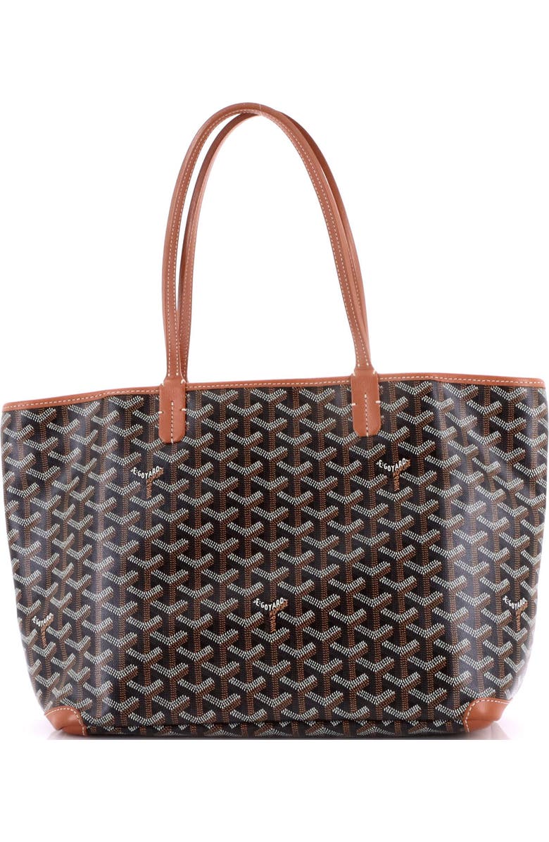 Pre-Owned Goyard Artois Tote Coated Canvas PM, Alternate, color, Brown