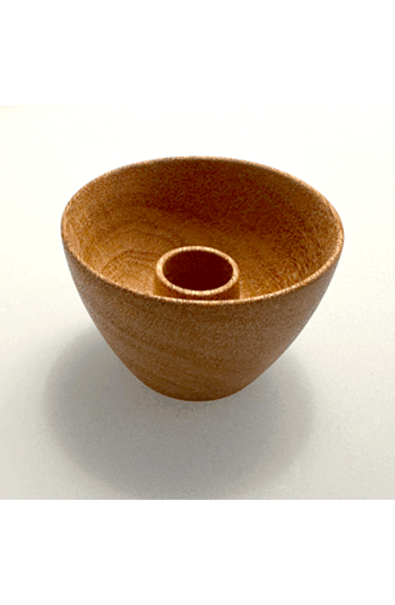 Itza Wood Mini Bowl Candleholder - Set of 2, Alternate, color, Mahogany