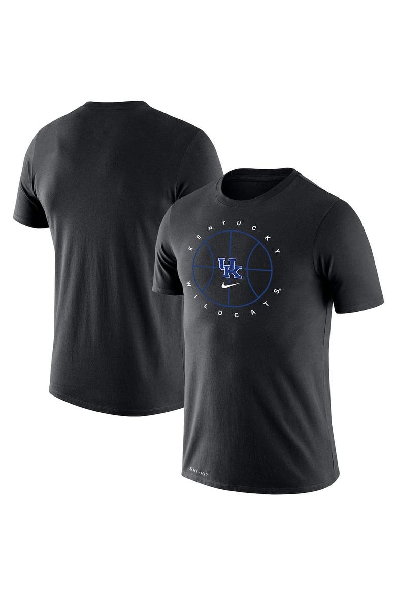 Men's Nike Black Kentucky Wildcats Basketball Icon Legend Performance T-Shirt, Alternate, color, Black