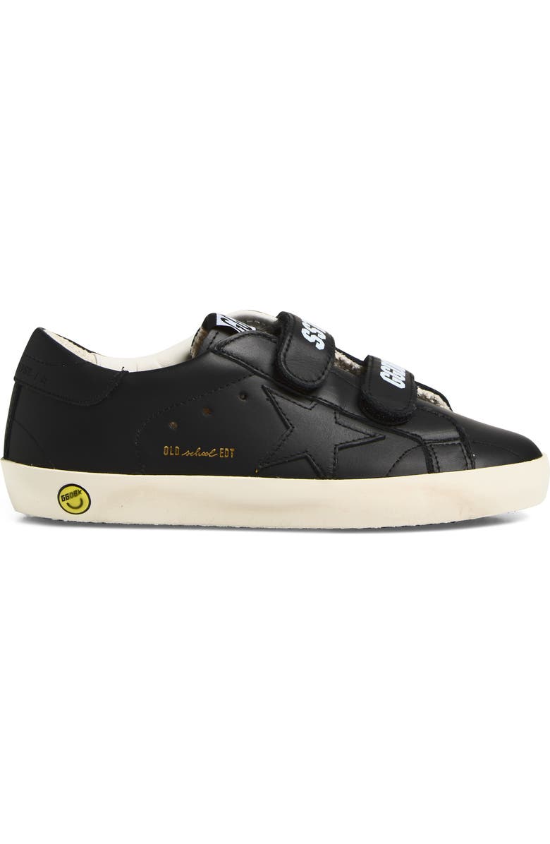Golden Goose Kids' Old School Low Top Sneaker, Alternate, color, Black