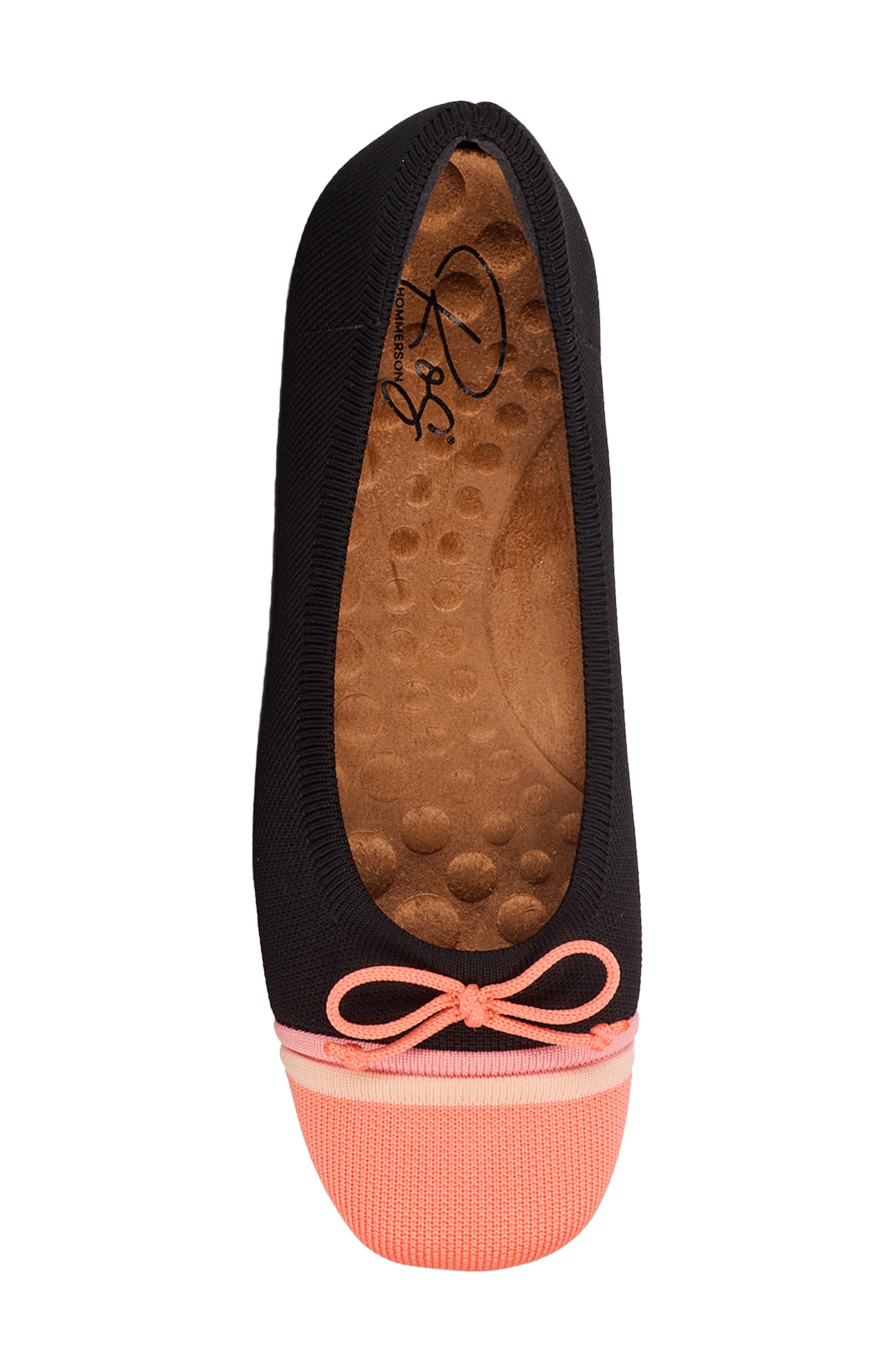 Ros Hommerson Noelle Cap Toe Ballet Flat, Alternate, color, 
