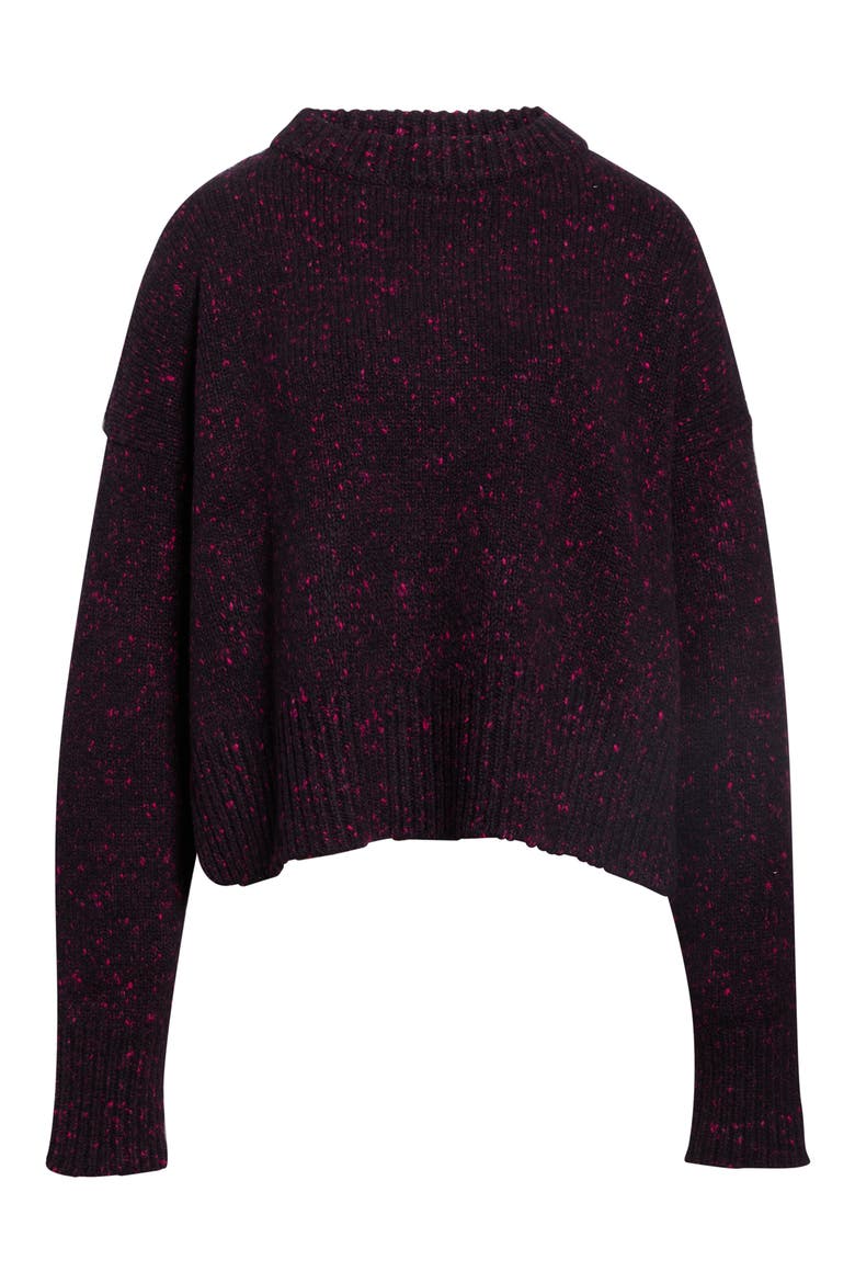 Avalanche Wool & Cashmere Blend Sweater, Main, color, ROUGE NOIR