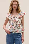Rebecca Taylor Acosanti Floral Top
