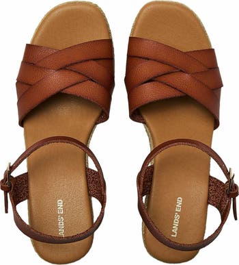 lands end wedge sandals